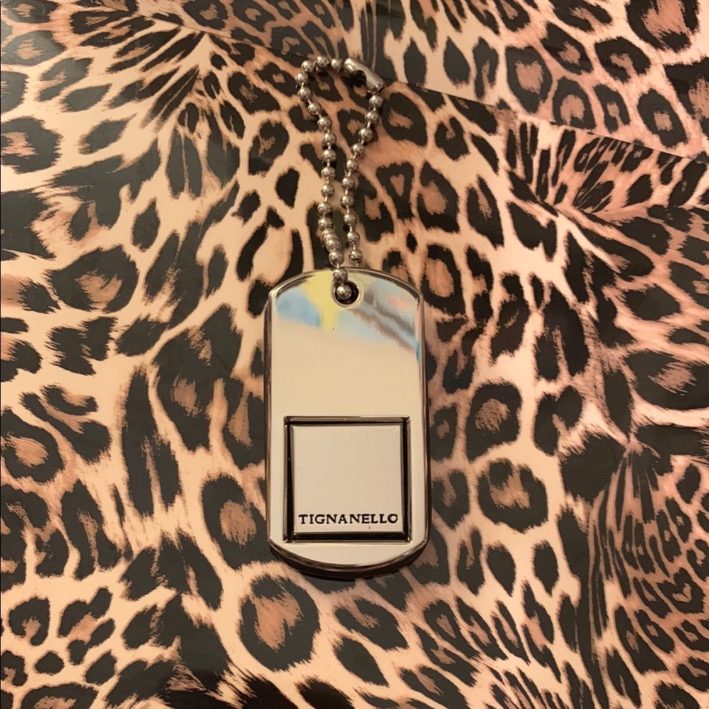 Tignanello Metallic Keychain